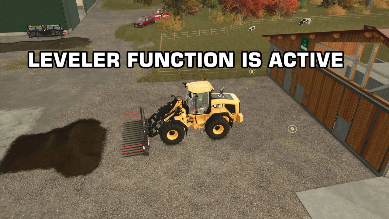 FS25 Deactivatable Leveler Function For Shovels V1.0 Other Mod FS25 Mod Free Download