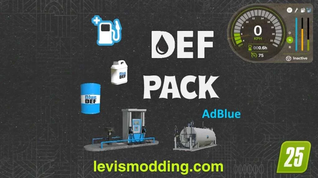 FS25 DEF Pack V1.0.0.3 Other Mod FS25 Mod Free Download