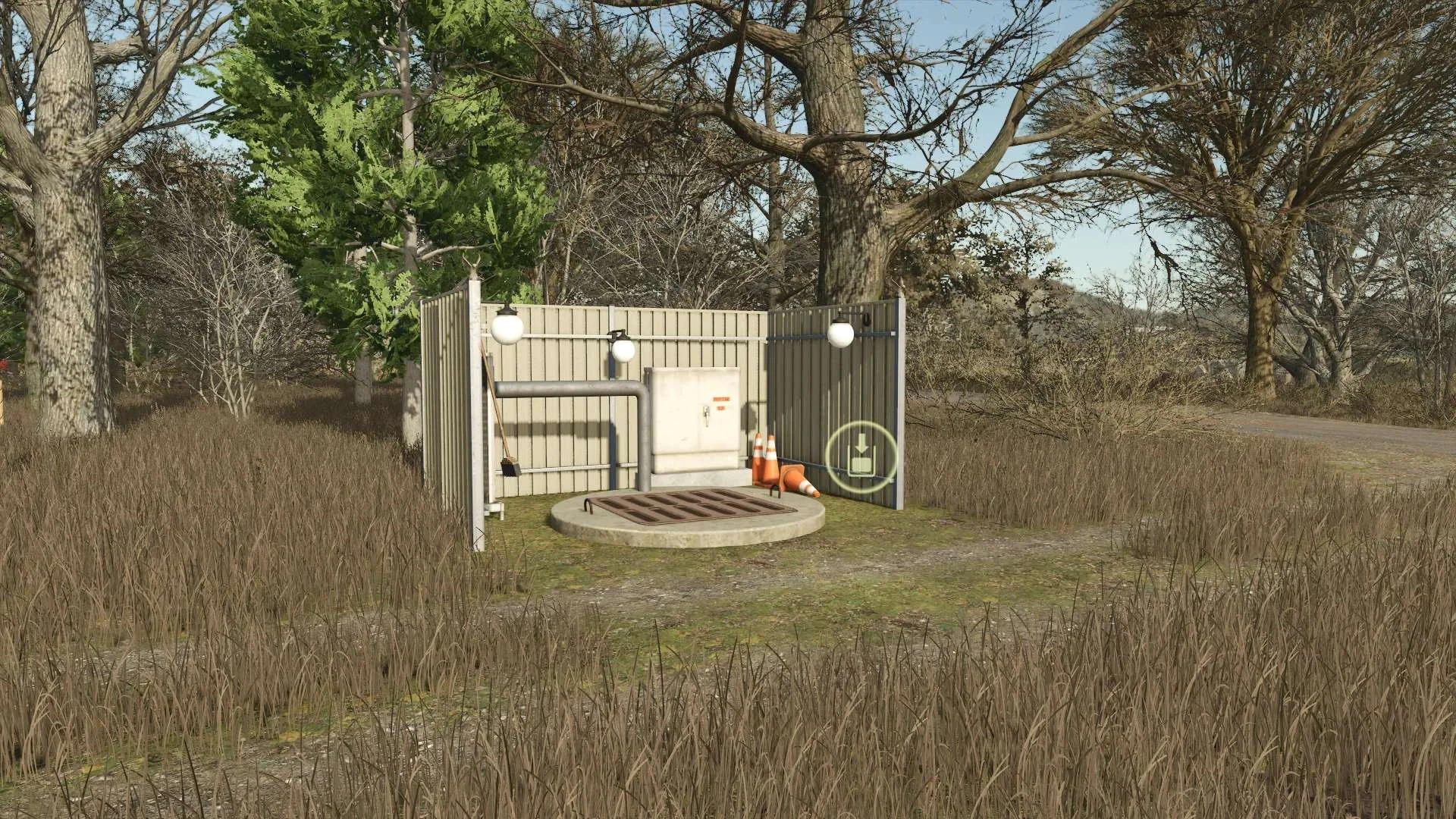 FS25 DF Kraftstoff-Brenner (Unterflur-Dieselstation) v1.0.0.1 Other Mod