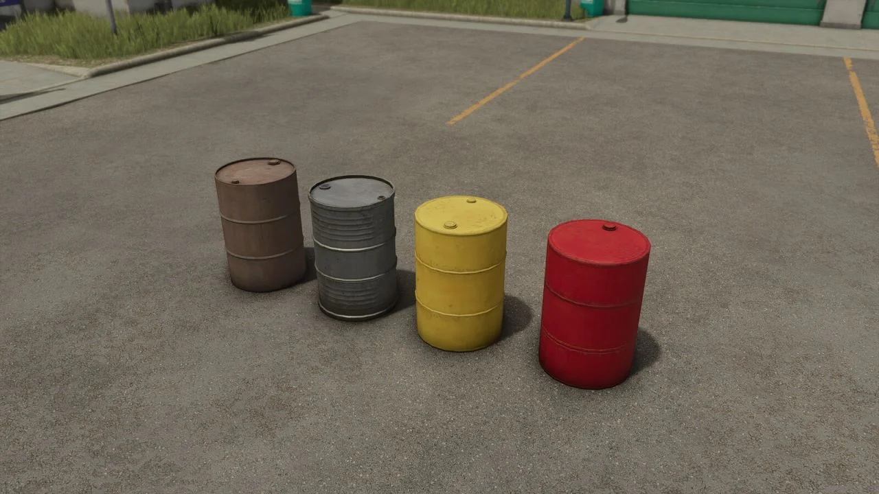 FS25 Diesel Barrel V1.0 Other Mod FS25 Mod Free Download