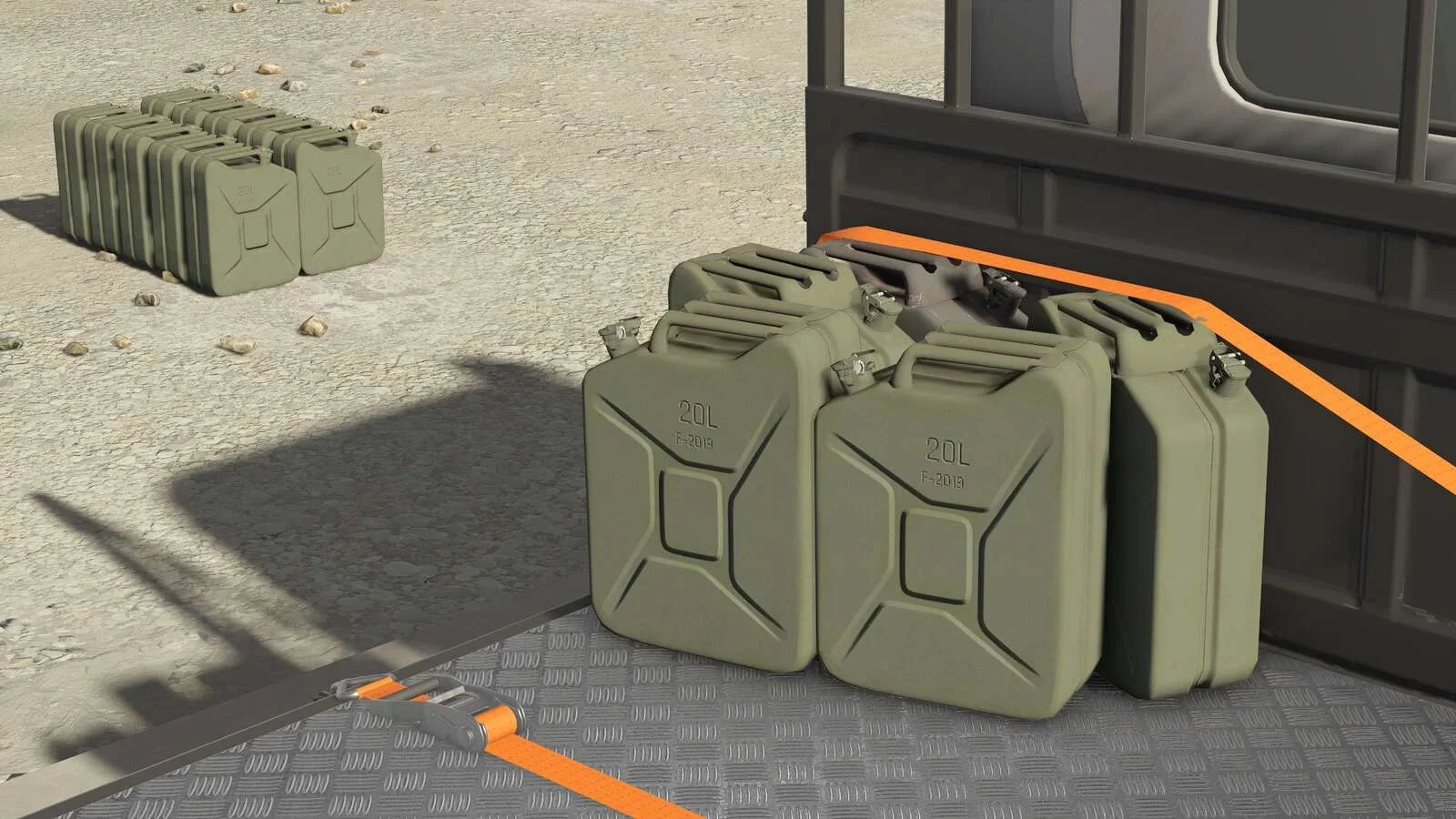 FS25 Diesel Canister 20L v1.0 Other Mod FS25 Mod Free Download