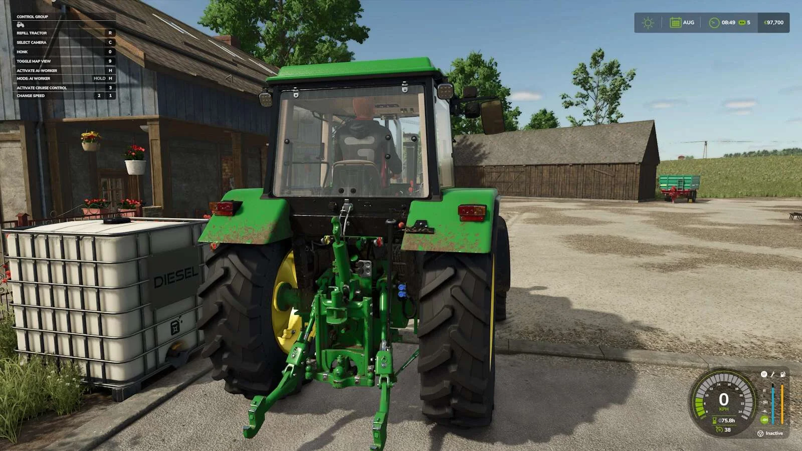FS25 Diesel Tank v1.0 Other Mod FS25 Mod Free Download