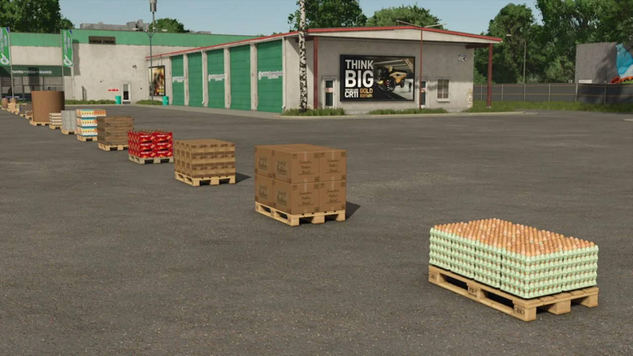 FS25 Dirt Cheap Pallets v1.0 Other Mod FS25 Mod Free Download