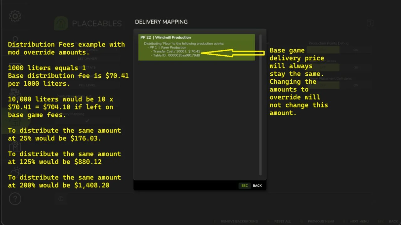 FS25 Distribution Cost Override V1.0 Other Mod