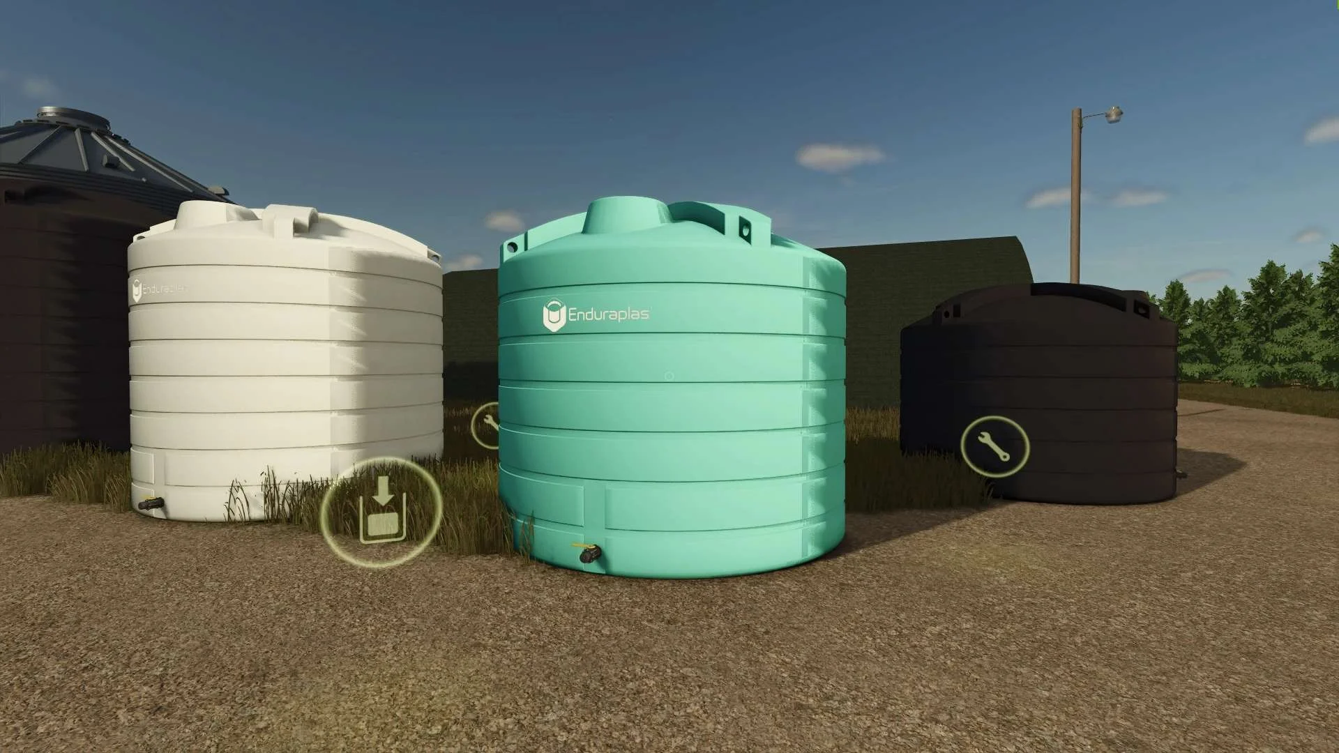FS25 Enduraplas Tanks v1.0 Other Mod FS25 Mod Free Download