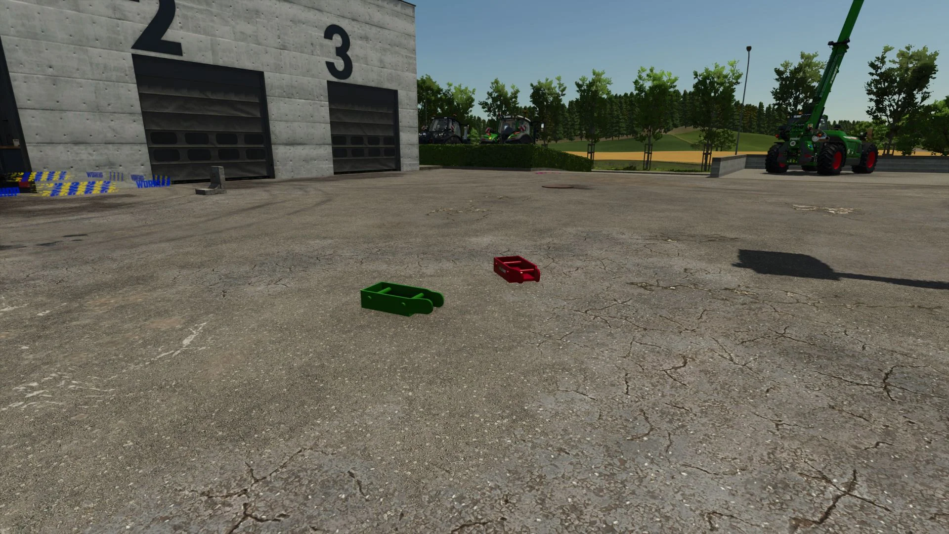FS25 Excavator attacher plate V1.0 Other Mod