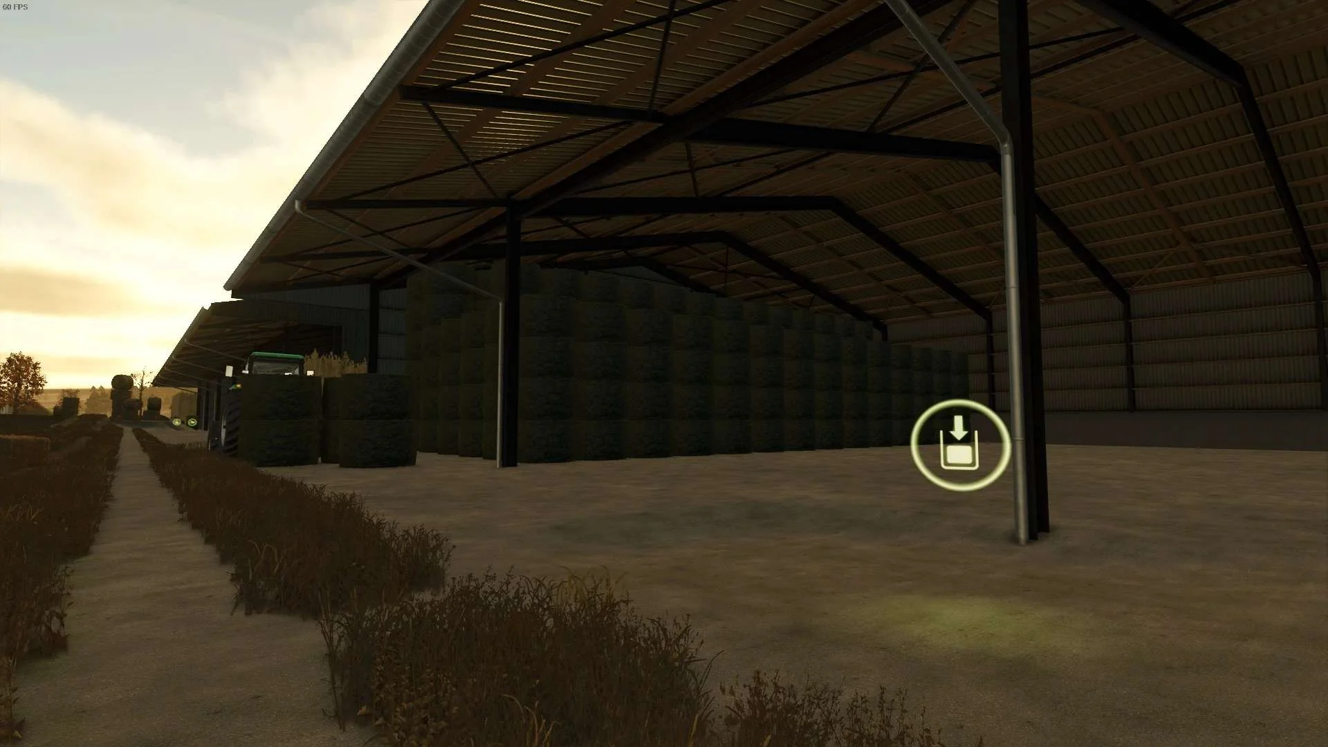 FS25 Extra Large Bale and Pallet Shed v1.0 Other Mod FS25 Mod Free Download