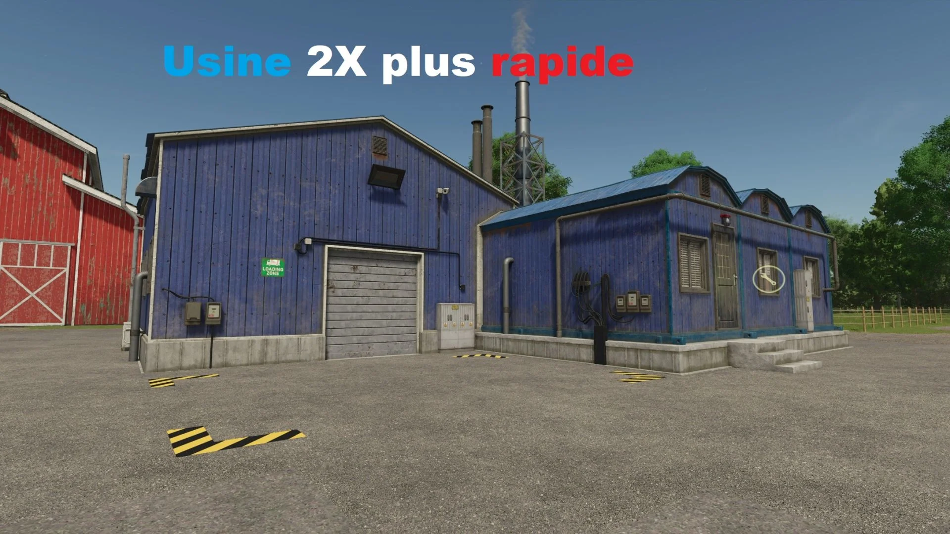 FS25 Factories 2x faster V1.0 Other Mod FS25 Mod Free Download