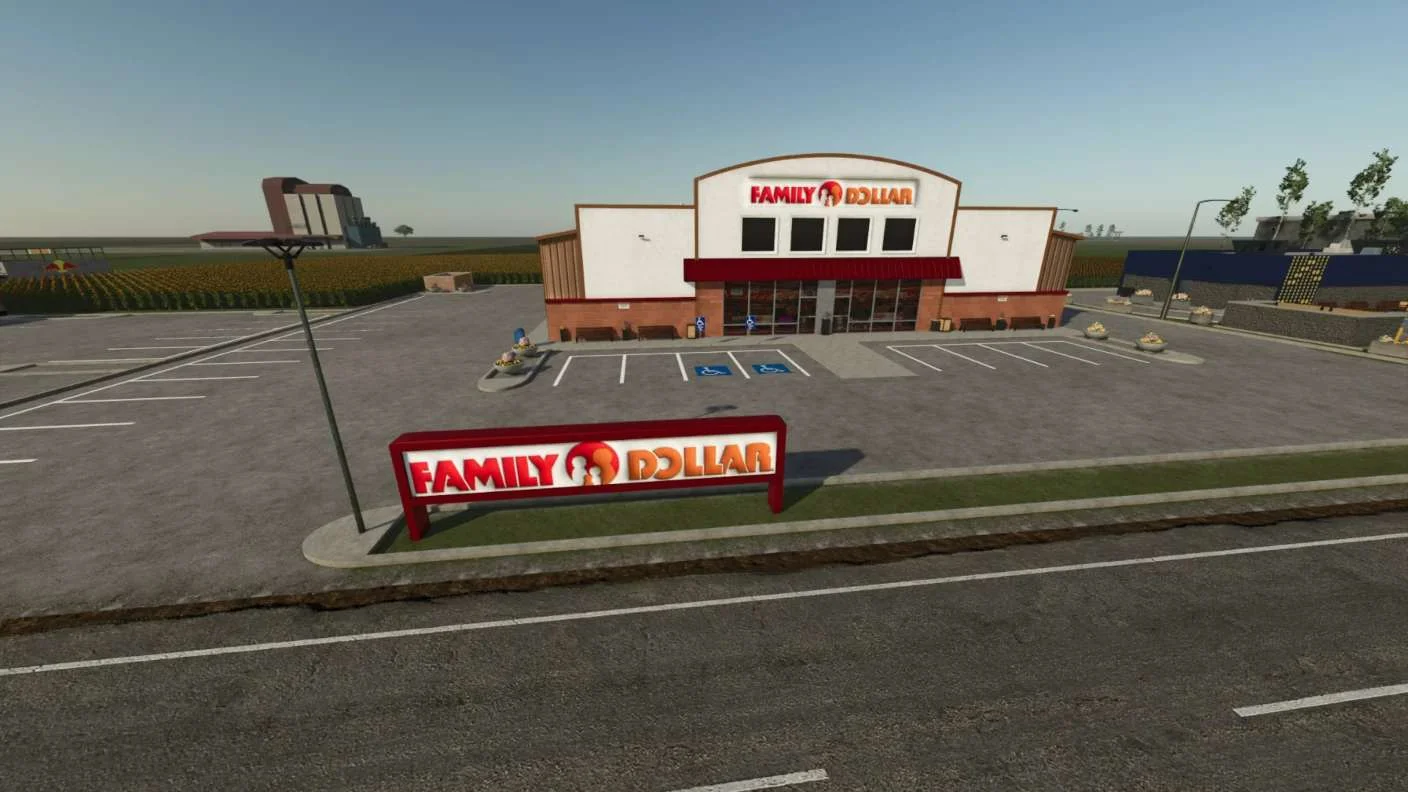 FS25 Family Dollar v1.0 Other Mod FS25 Mod Free Download