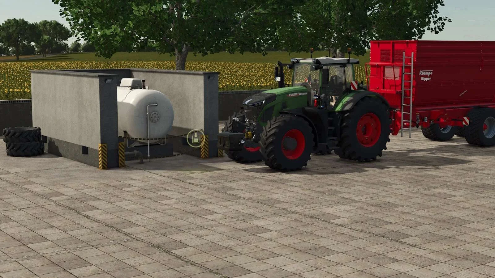 FS25 Farm Gas Station v1.0 Other Mod FS25 Mod Free Download