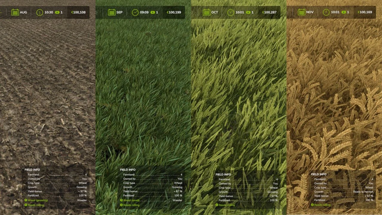 FS25 Fast Growth V1.0 Other Mod FS25 Mod Free Download