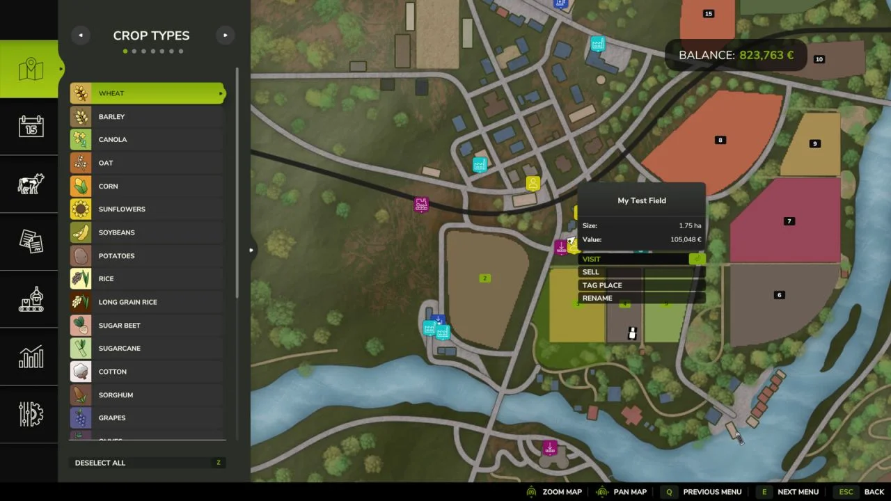 FS25 Field Rename V1.0 Other Mod
