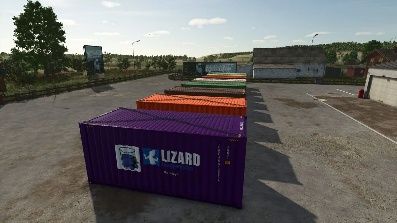 FS25 Fillable Container V1.0 Other Mod
