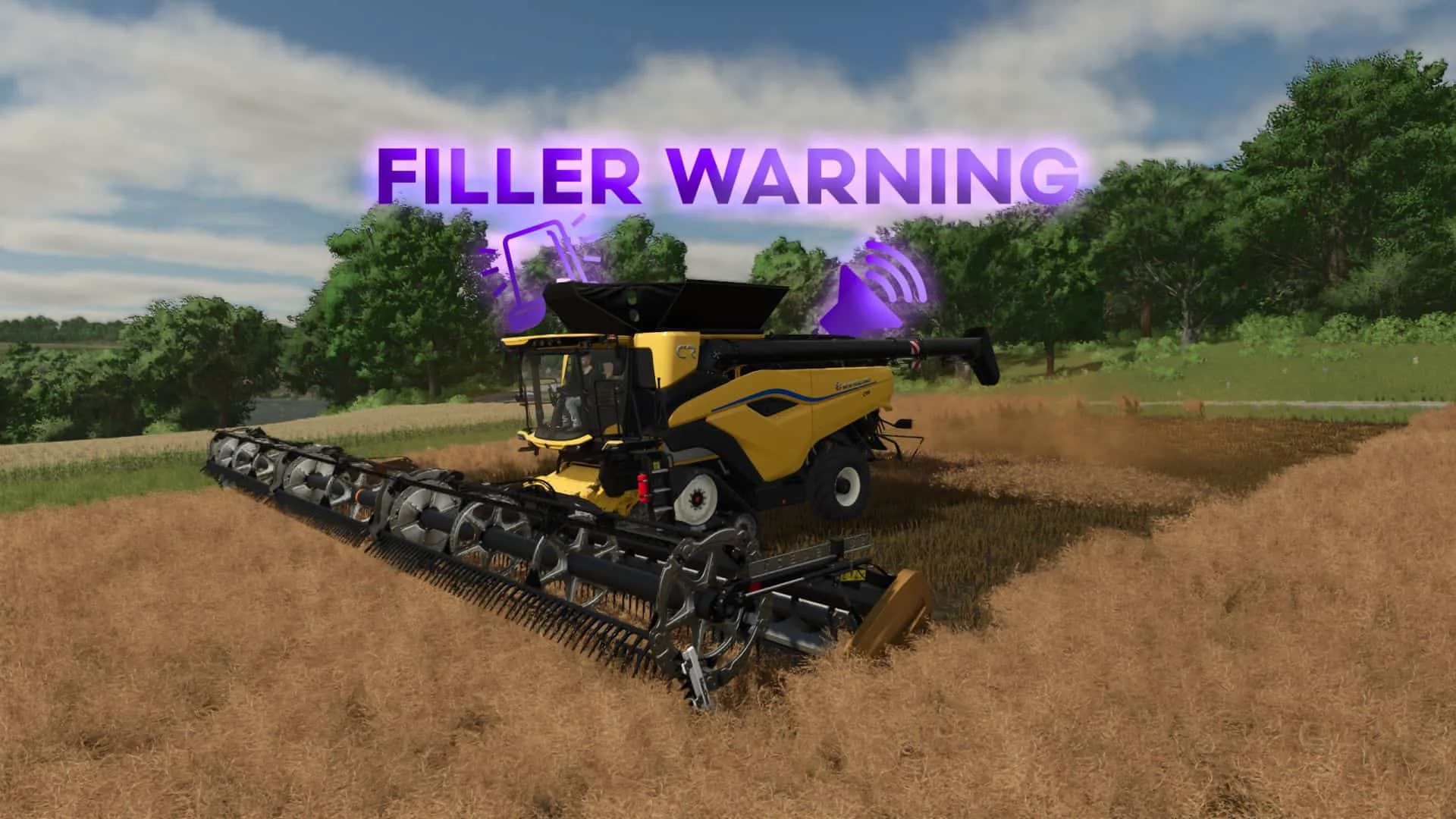 FS25 Filler Warning v1.0 Other Mod FS25 Mod Free Download