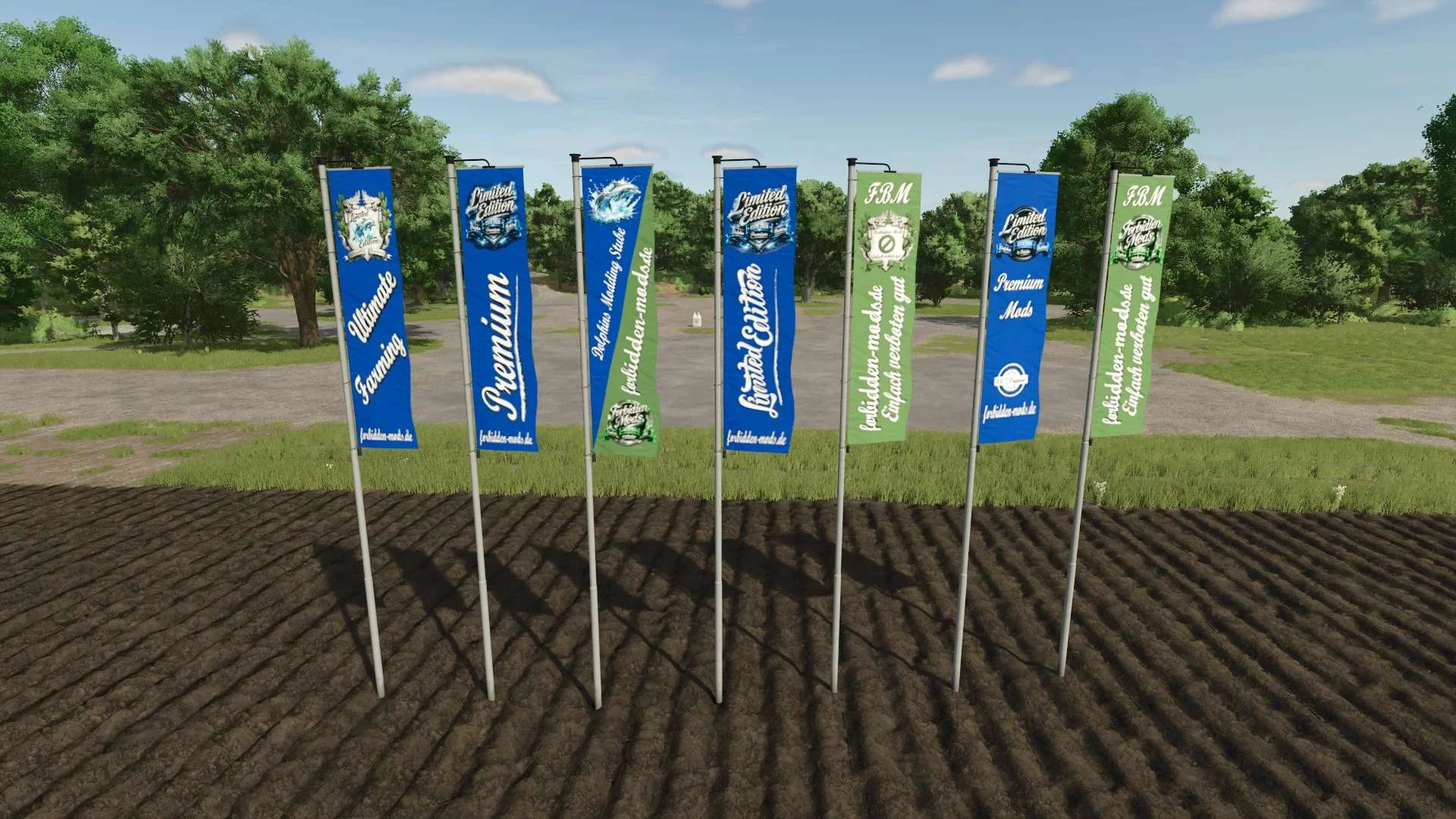 FS25 Flaggen Pack Limited Edition v1.0 Other Mod