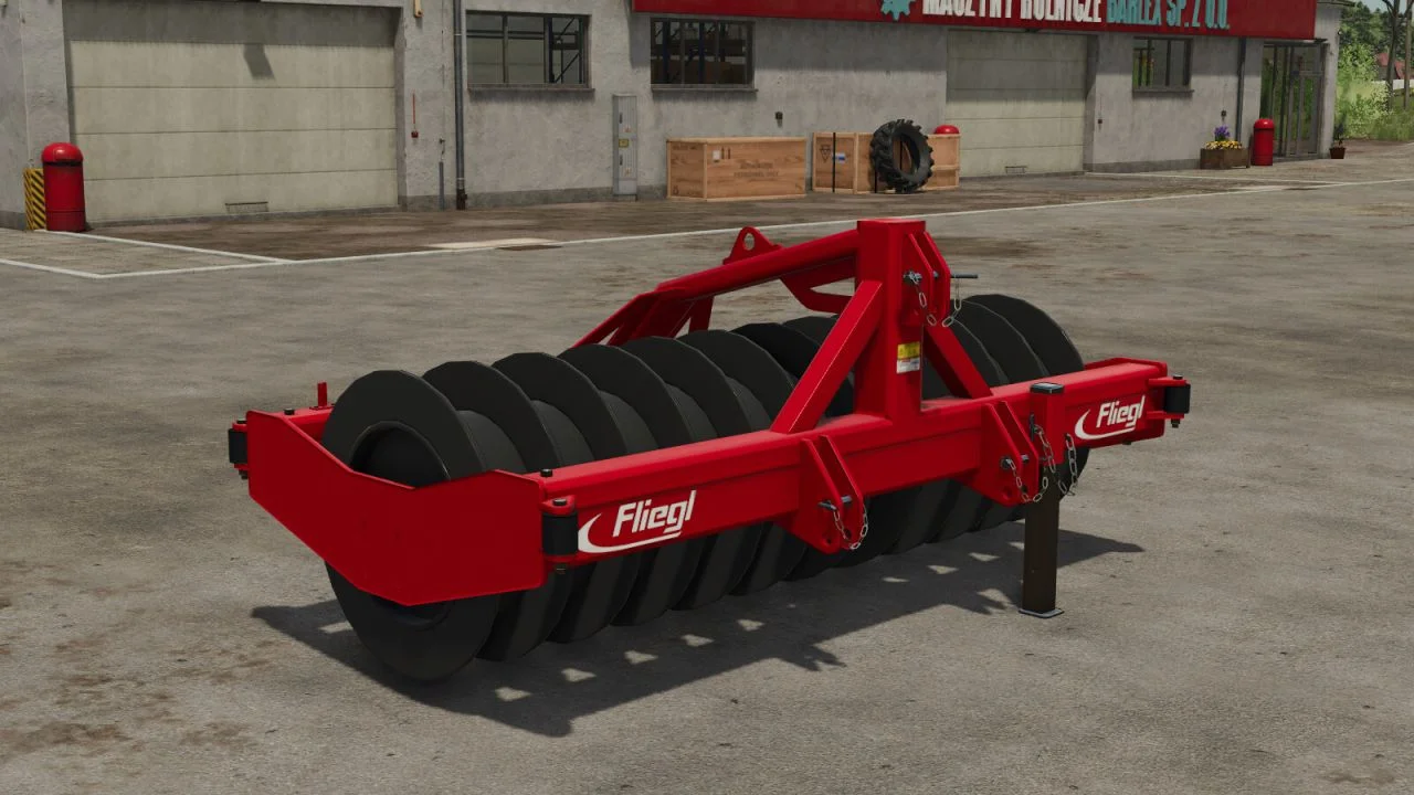 FS25 Fliegl Silage Roller V1.0.1 Other Mod FS25 Mod Free Download