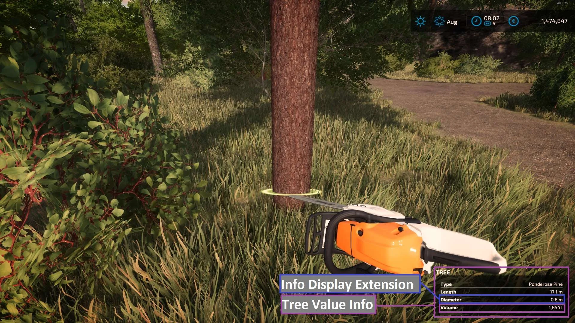 FS25 Forestry Helper v1.0.0.2 Other Mod FS25 Mod Free Download