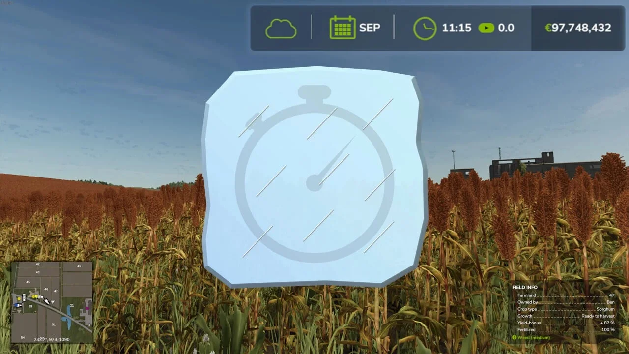 FS25 Freeze Time + More Timesscales v1.0.1 Other Mod FS25 Mod Free Download