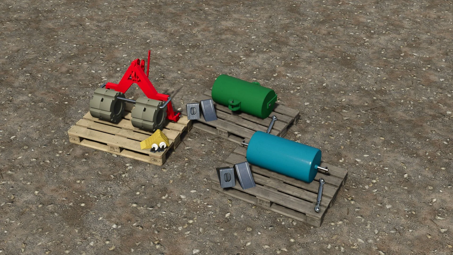FS25 Front weight pack V1.0.0.1 Other Mod