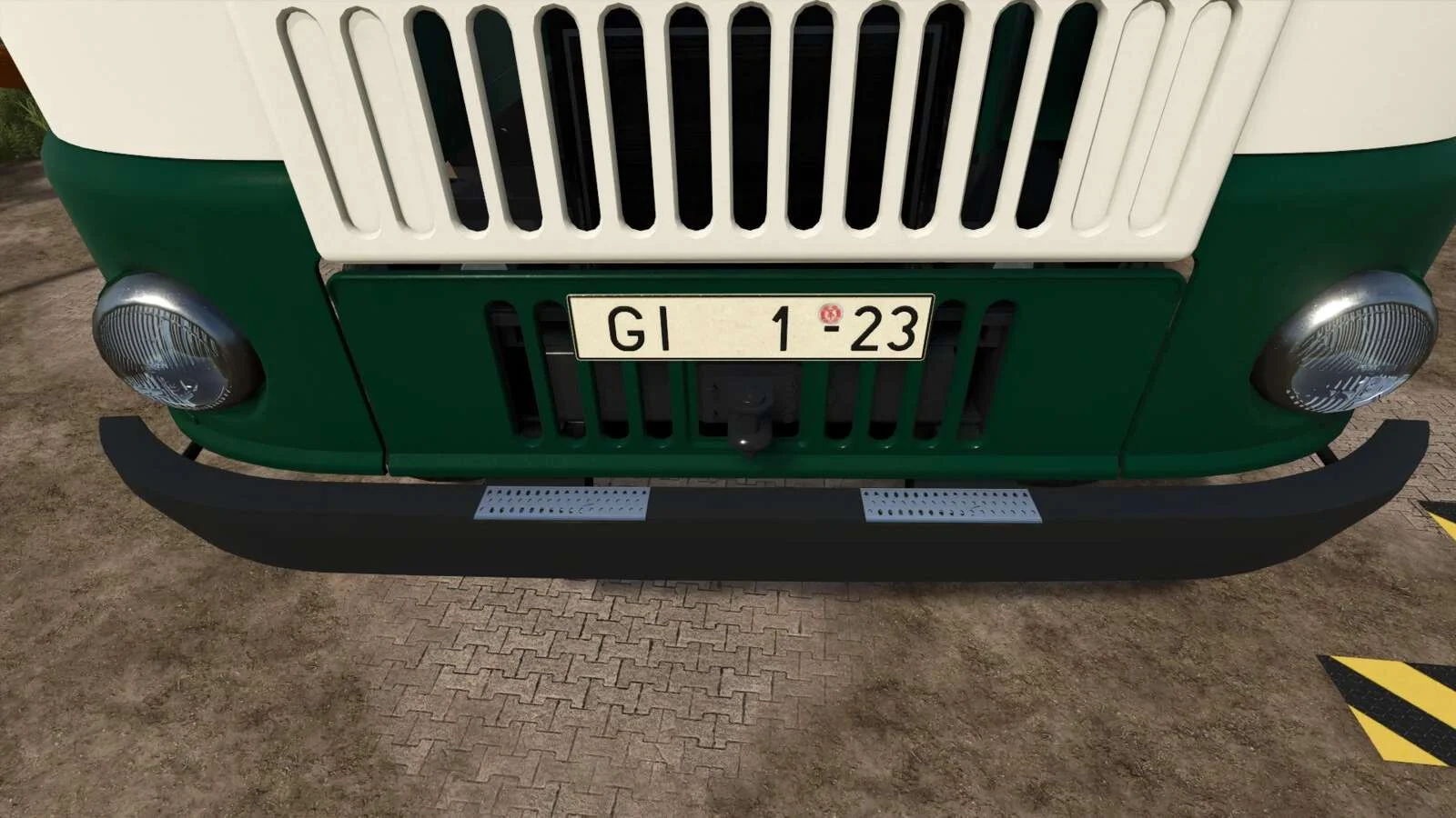 FS25 GDR License Plates v1.0 Other Mod FS25 Mod Free Download