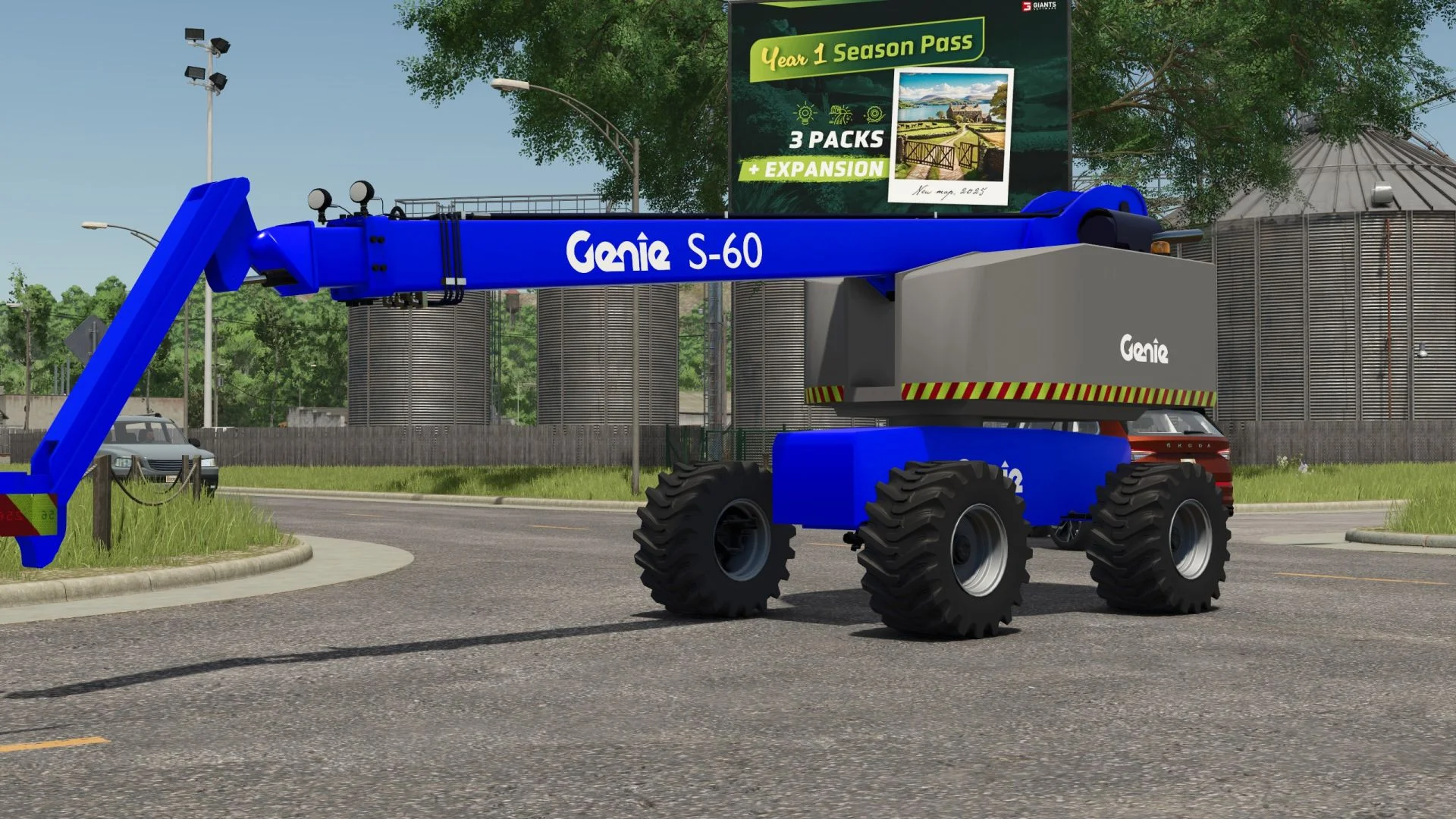 FS25 Genie S-60 Telescopic Boom V1.0 Other Mod FS25 Mod Free Download