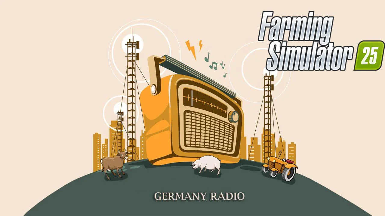 FS25 Germany Radio V1.0 Other Mod FS25 Mod Free Download