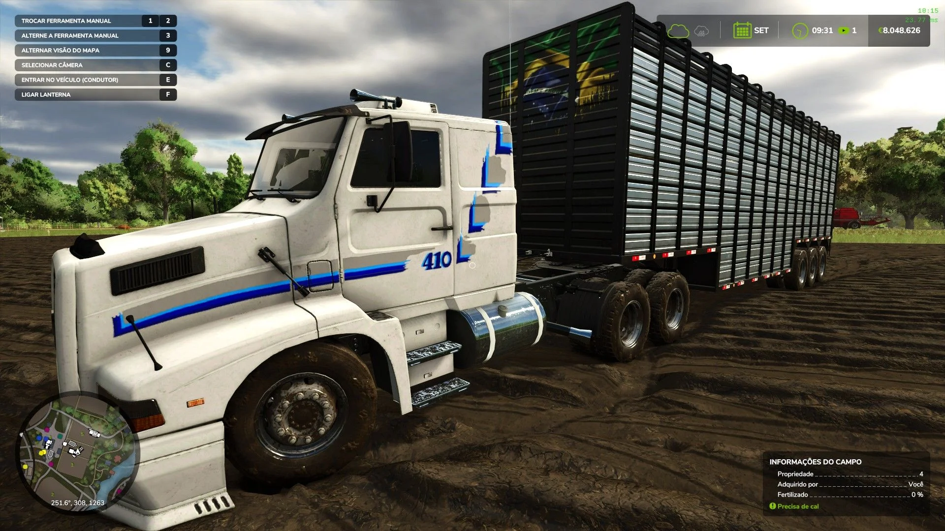 FS25 GNU Carreta Boiadeira v1.0 Other Mod FS25 Mod Free Download