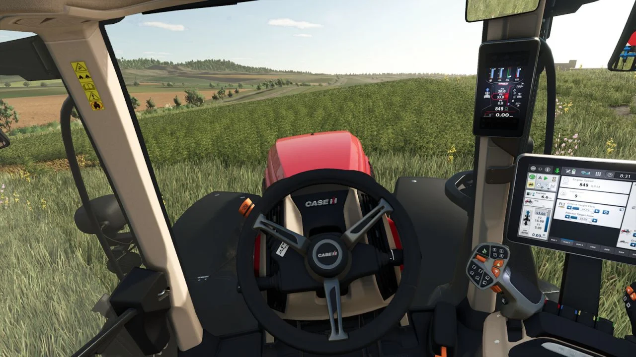 FS25 GPS Locks The Steering Wheel V1.0 Other Mod FS25 Mod Free Download