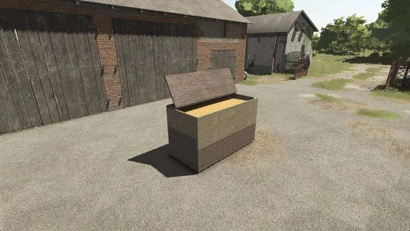 FS25 Grain Chest v1.0 Other Mod FS25 Mod Free Download