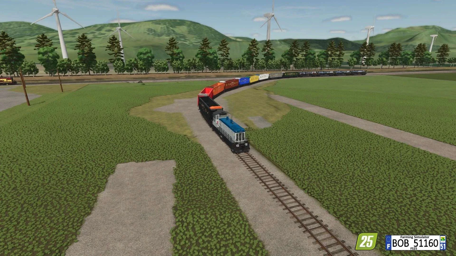 FS25 Grain Wagon (ZCA Trains) v2.0 Other Mod FS25 Mod Free Download