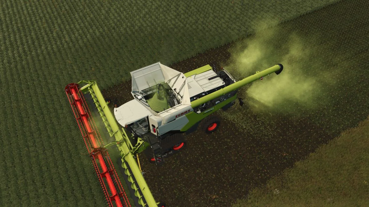 FS25 Green Bean And Pea Harvest Addon V1.0 Other Mod FS25 Mod Free Download