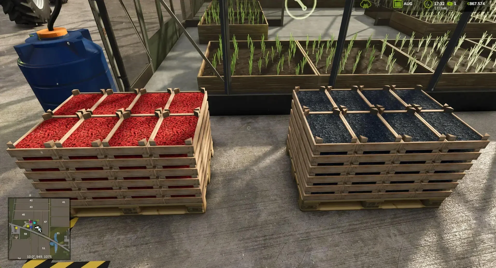FS25 Greenhouse with additional crops v1.0.0.1 Other Mod FS25 Mod Free Download