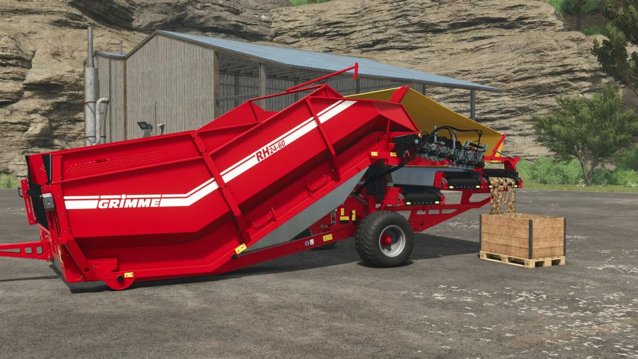FS25 Grimme RH2460 Multifruit V1.0 Other Mod FS25 Mod Free Download