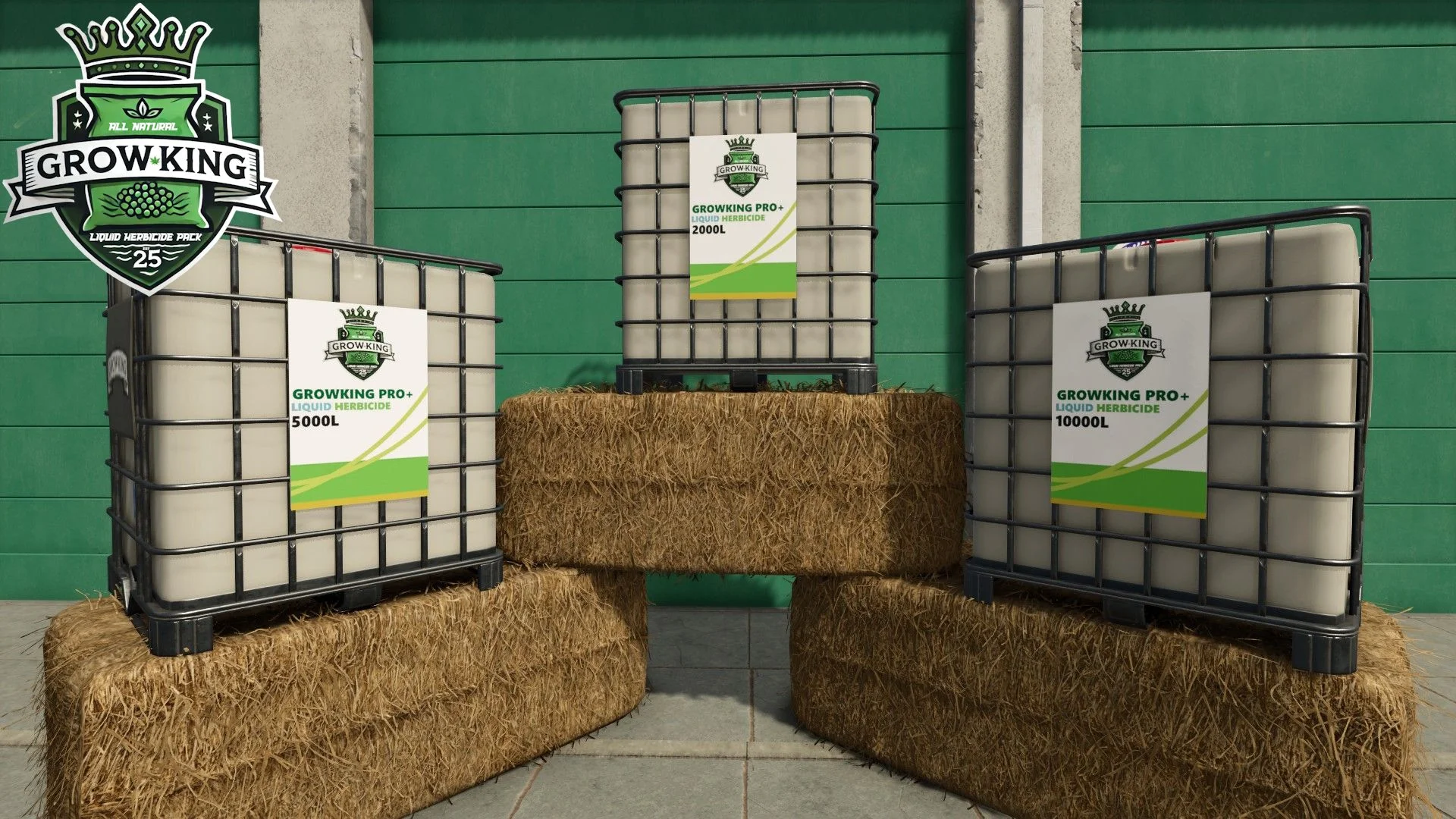 FS25 GrowKing Liquid Herbicide Pack V4.2 Other Mod FS25 Mod Free Download