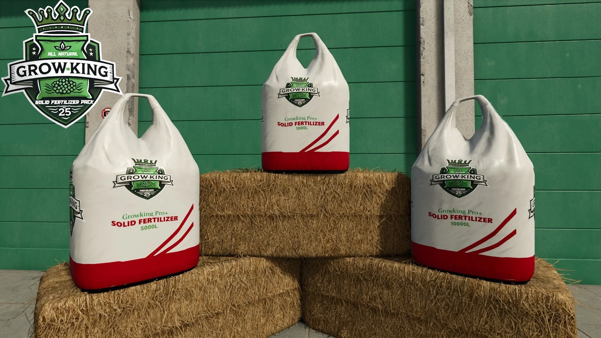 FS25 GrowKing Solid Fertilizer Pack V4.2.0.4 Other Mod FS25 Mod Free Download