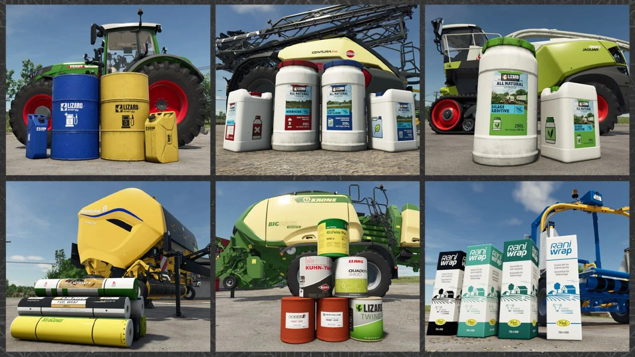 FS25 Hand Liftable Consumables v1.0 Other Mod FS25 Mod Free Download