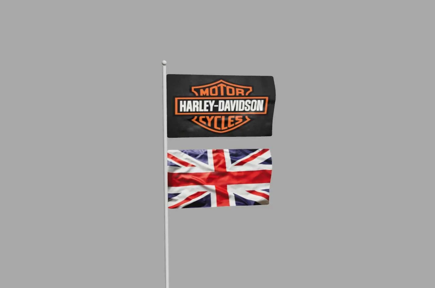 FS25 Harley Davidson Flag EDIT v1.0 Other Mod