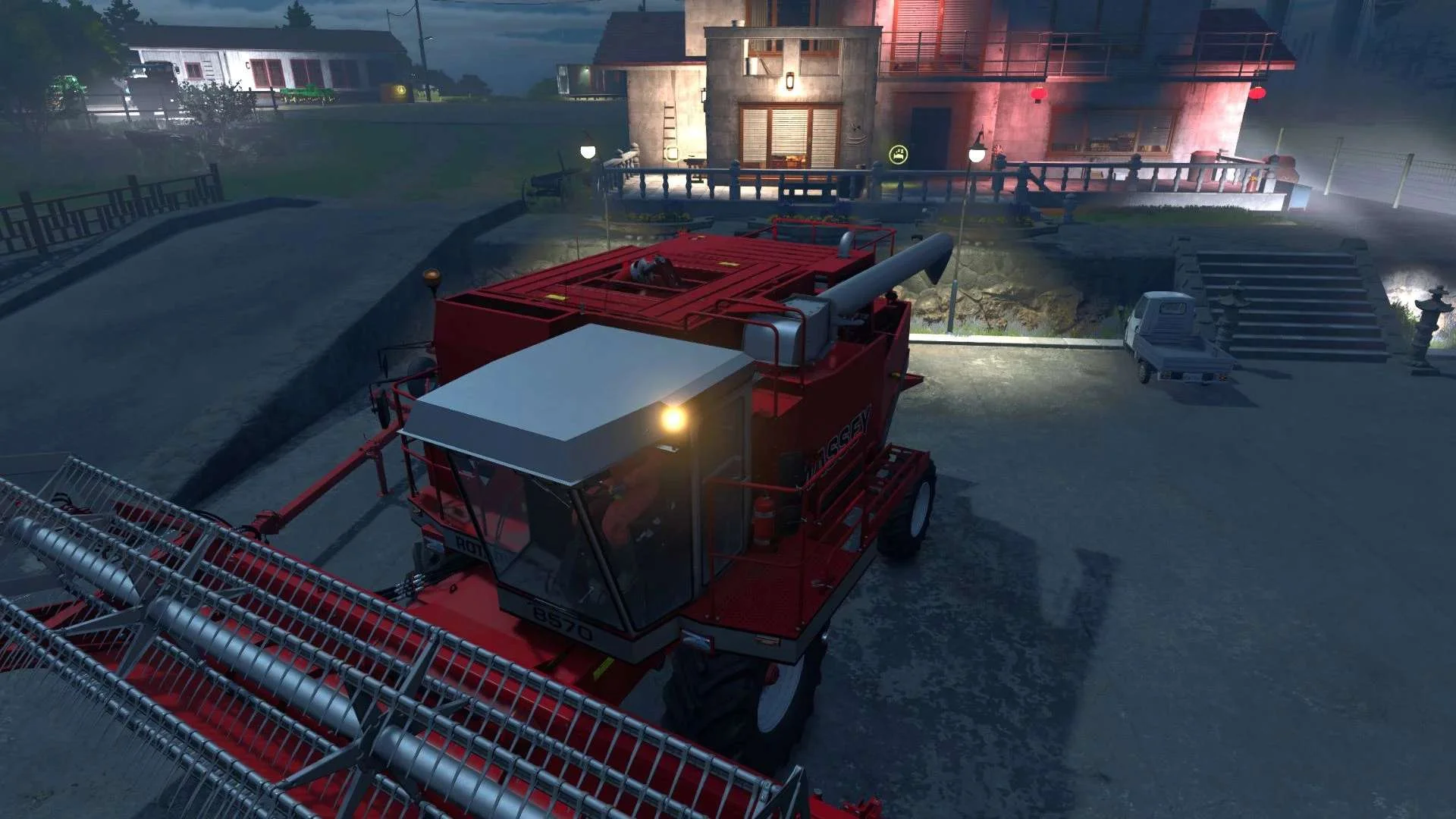 FS25 Harvester fill level sounds and lights warning v1.0 Other Mod FS25 Mod Free Download