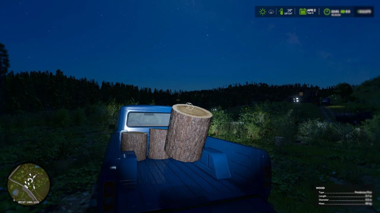 FS25 Headlamp V1.0.0.1 Other Mod FS25 Mod Free Download
