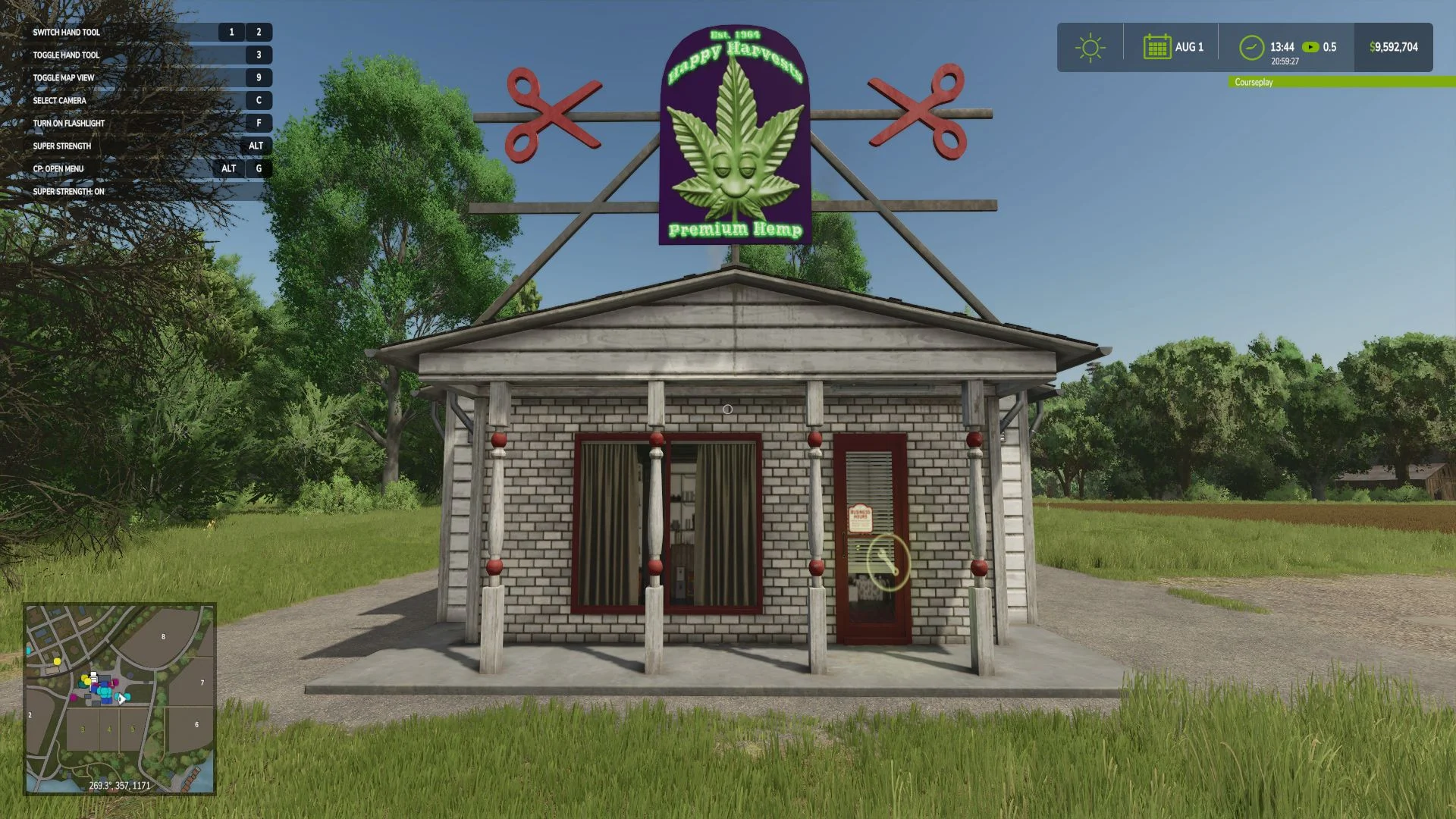 FS25 Hemp Production System V1.1 Other Mod FS25 Mod Free Download