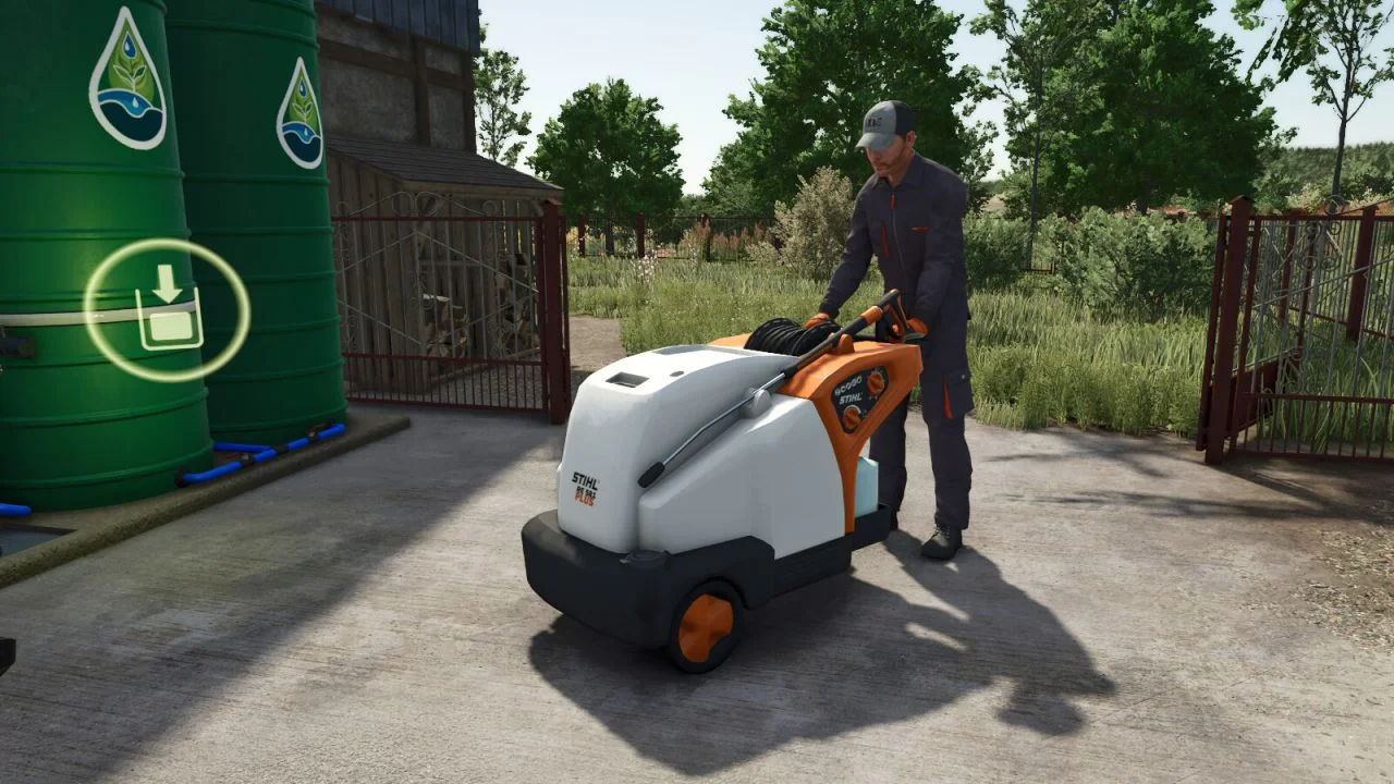FS25 High Pressure Washer Stihl RE581 V1.0 Other Mod FS25 Mod Free Download