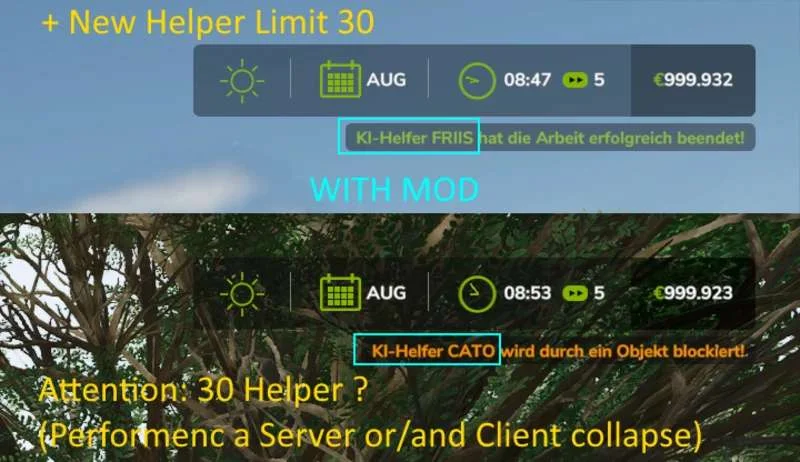 FS25 Hired Helper Tool v0.54 Beta Other Mod FS25 Mod Free Download