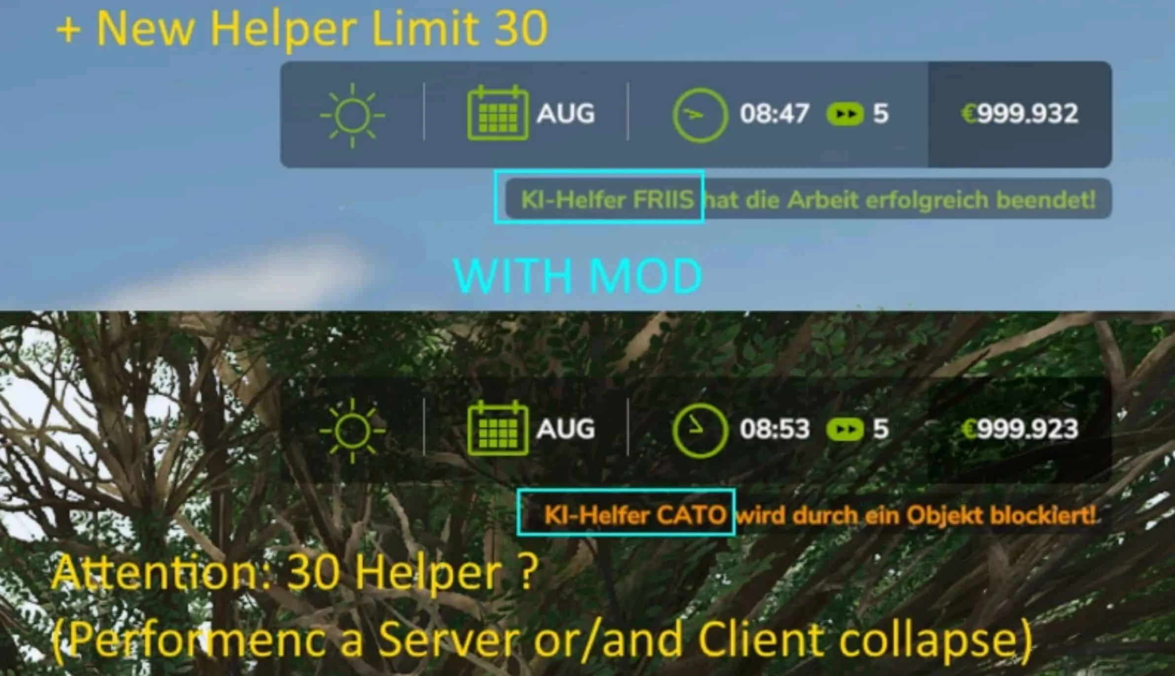 FS25 Hired Helper Tool v1.0 Other Mod FS25 Mod Free Download