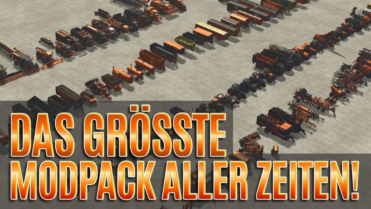 FS25 Hirschfeld BETA Server The biggest modpack v1.0 Other Mod FS25 Mod Free Download