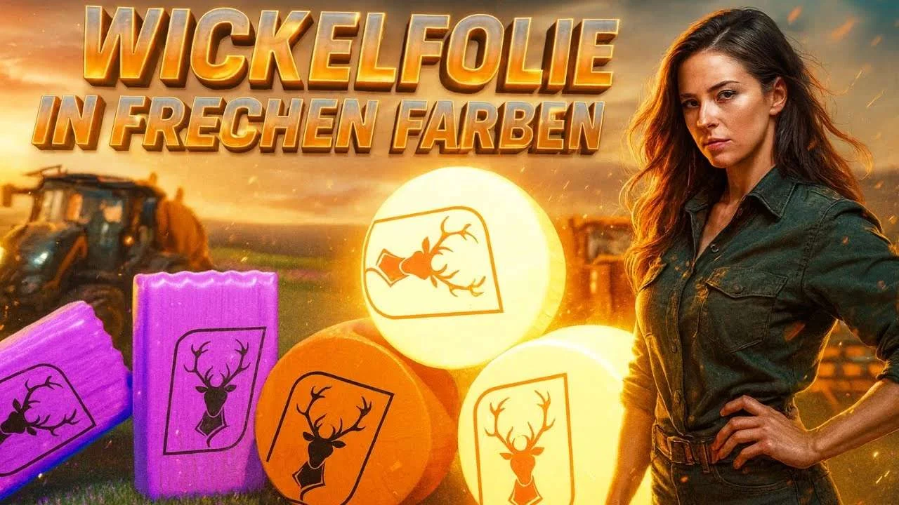 FS25 Hirschfeld Wickelfolien Pack v1.0 Other Mod FS25 Mod Free Download
