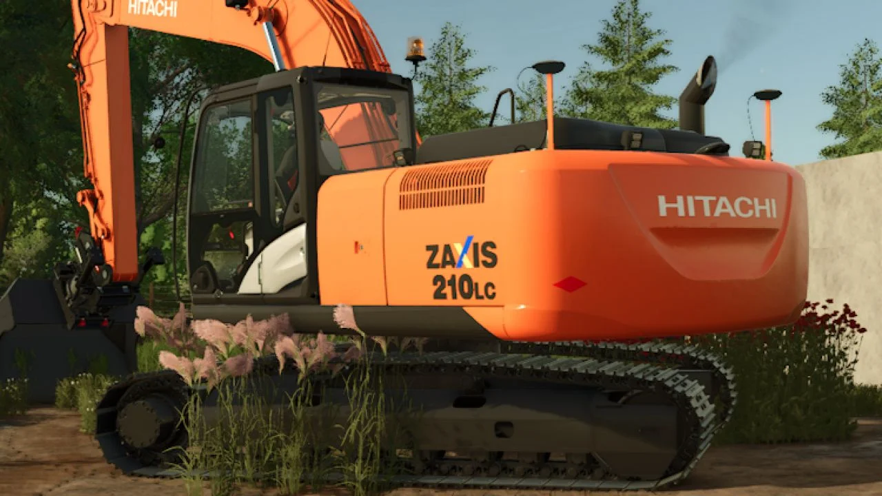 FS25 Hitachi ZX210 V1.0 Other Mod