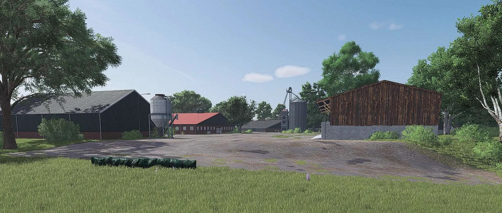 FS25 Hofbau Schwesing Bahnhof v1.0 Other Mod FS25 Mod Free Download