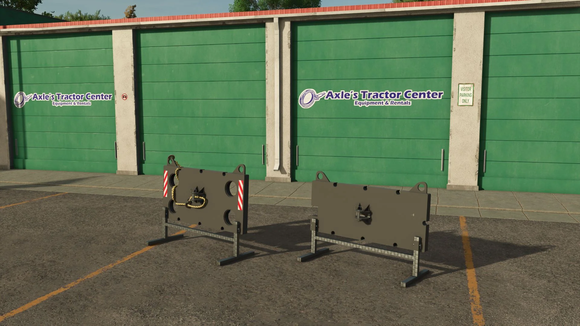 FS25 Homemade front weight pack V1.0 Other Mod FS25 Mod Free Download