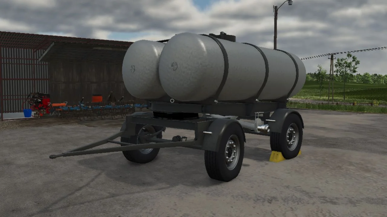 FS25 Homemade Trailer Tank V1.0 Other Mod FS25 Mod Free Download