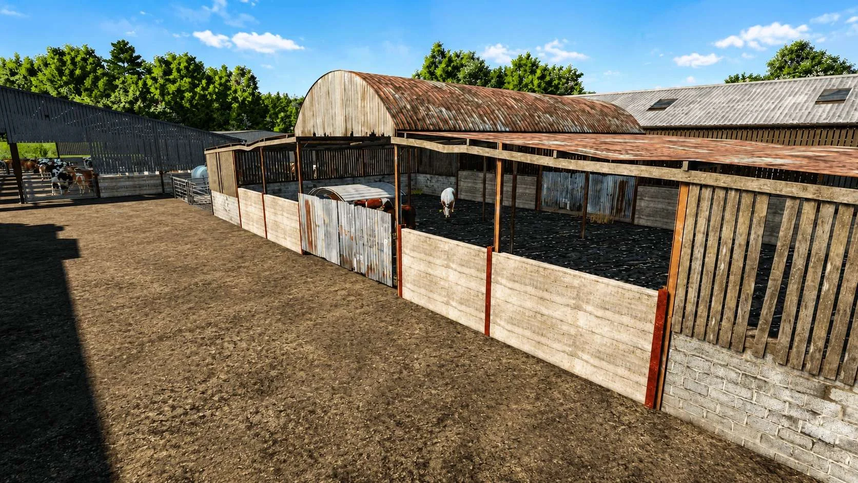 FS25 Horseshoe Farm/Built on Witcombe Farm Map v1.0 Other Mod